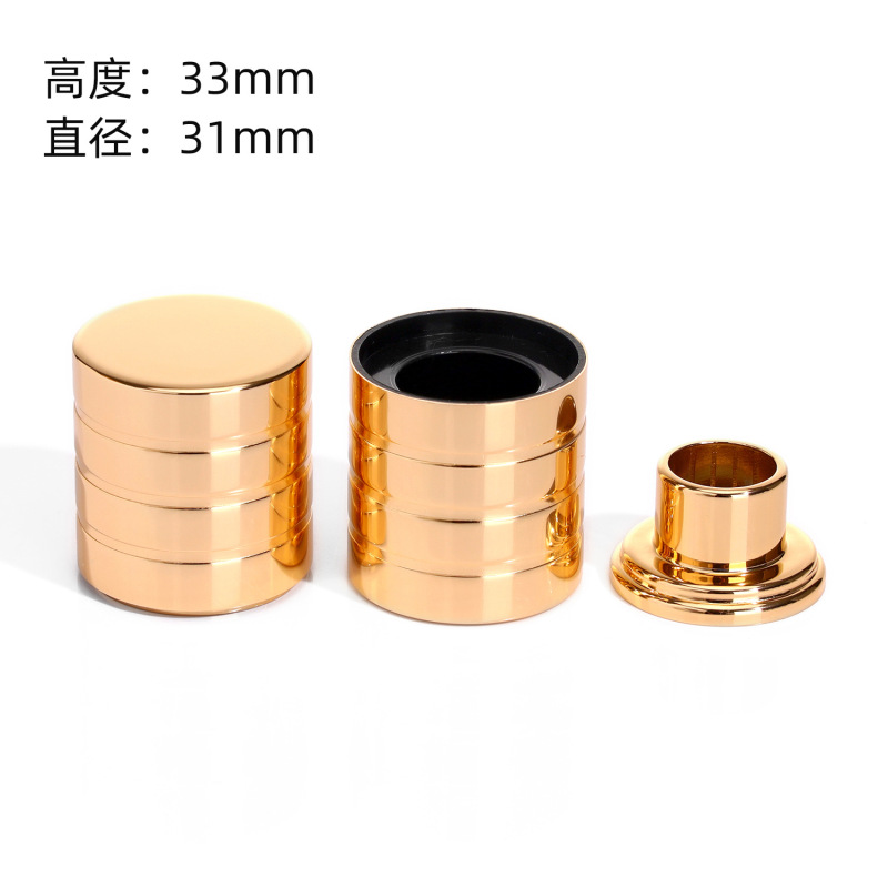 玻璃香水瓶磁吸盖批发透明香水瓶子裸瓶高级感香水空瓶化妆品盖子|undefined