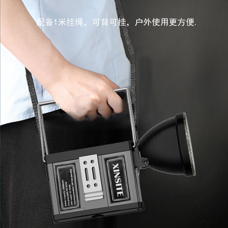 Lámpara portátil transfronteriza nueva lámpara de trabajo multifuncional al aire libre lámpara de iluminación de larga duración portátil linterna de mantenimiento LED