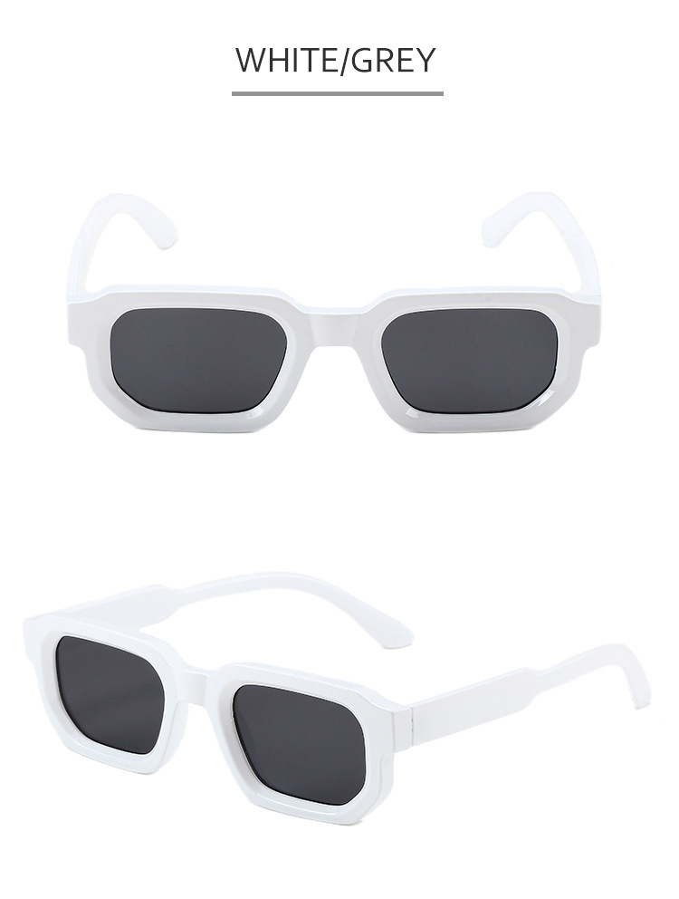 Classic Style Streetwear Solid Color Leopard PC UV400 Protection Square Full Frame Women's Sunglasses display picture 13