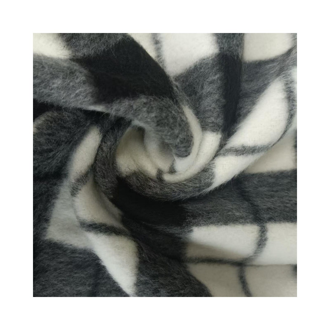 粗纺毛呢面料羊毛面料秋冬毛呢面料梭织面料顺毛呢女士大衣秋冬款