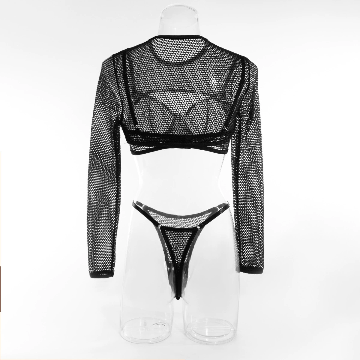 Long-sleeve, vest, underwear, set, suit, European style