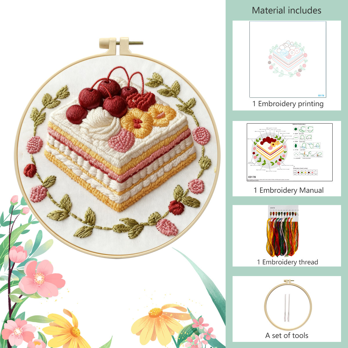 Lazanas de cereza - paquete de ingredientes básicos + 20CM de pasta de cereza