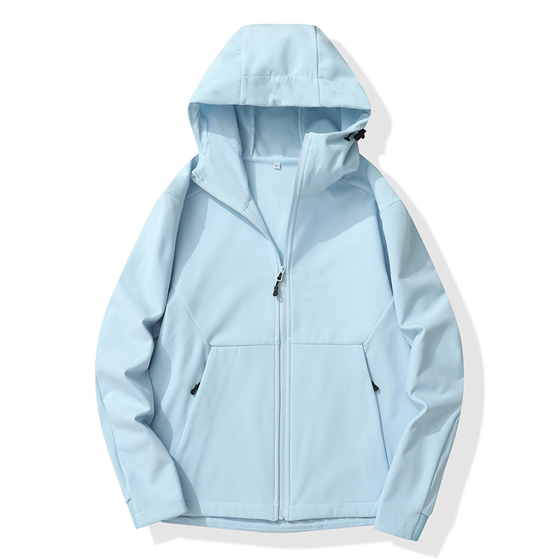 Hombres y mujeres al aire libre chaqueta de asalto de cáscara blanda chaqueta deportiva chaqueta de montaña chaqueta impermeable
