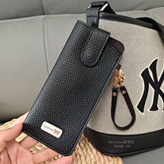 ins博主同款~皮质便携眼镜盒挂包挂手腕眼镜收纳盒旅行轻便墨镜盒
