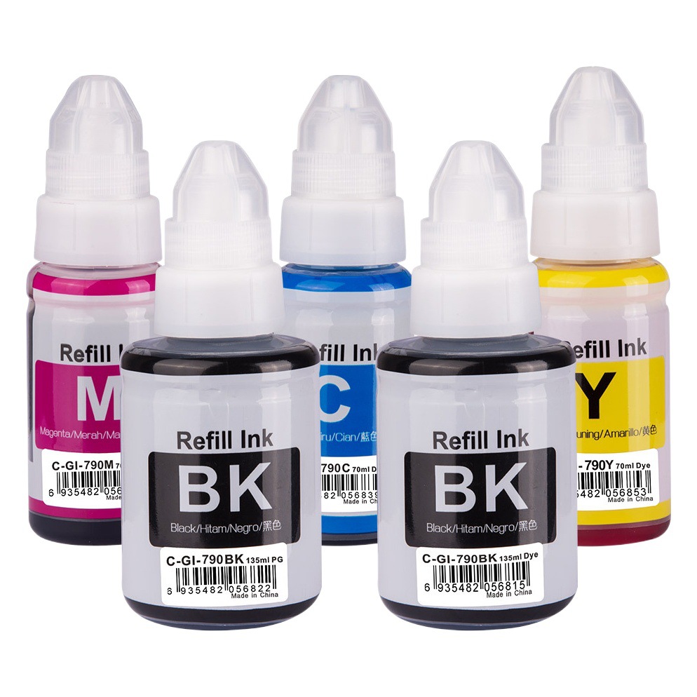 Aplicable a GI-790Canon tinte G1000 G3000 G3010 G4000 Canon impresora 790 tinta