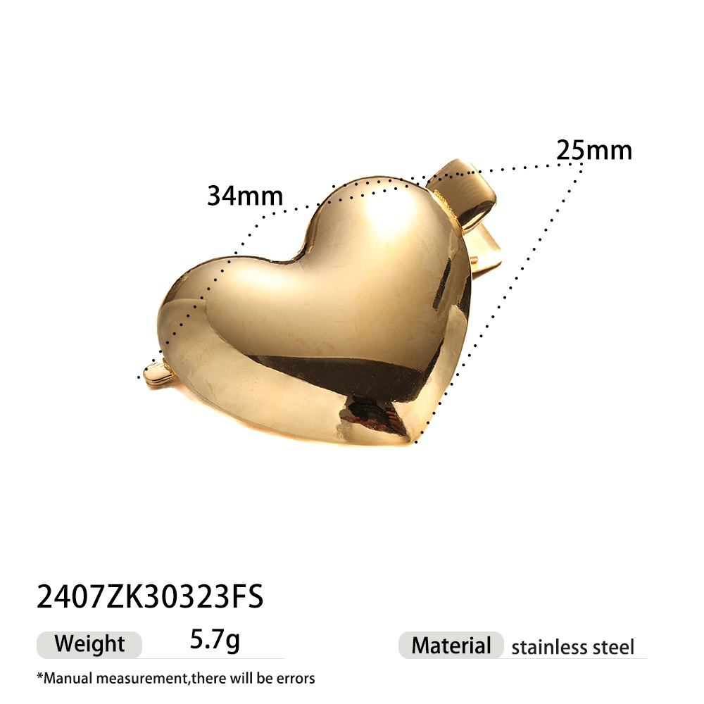 Collar de acero inoxidable de Tayna Europa y América de lujo ligero manuscrito conjunto de joyas de amor universal nicho transfronterizo joyas calientes image 4