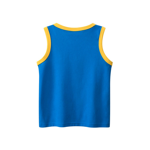 27kids children's vest summer new baby boy clothes wholesale smiley face sleeveless bottoming shirt first-hand source