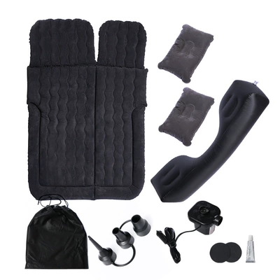 Two-In-One Travel Bed, Interior Accessories, Vehicle-mounted inflatable bed - dual-purpose-black