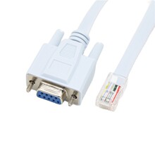 rj45转rs232线DB9转RJ45连接线COM口路由器console调试配置线