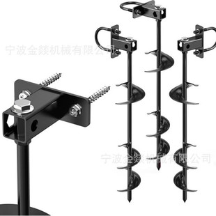 多用途地锚拧入式地锚加宽螺旋地锚全焊接活动房屋地锚固定管地锚-阿里巴巴