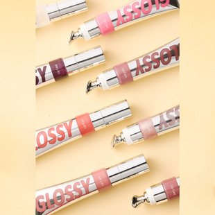 Support Customized Odm Makeup Brand Processing Pearlescent Lip Gloss Color Changing Lip Oil One-Stop Service New Products