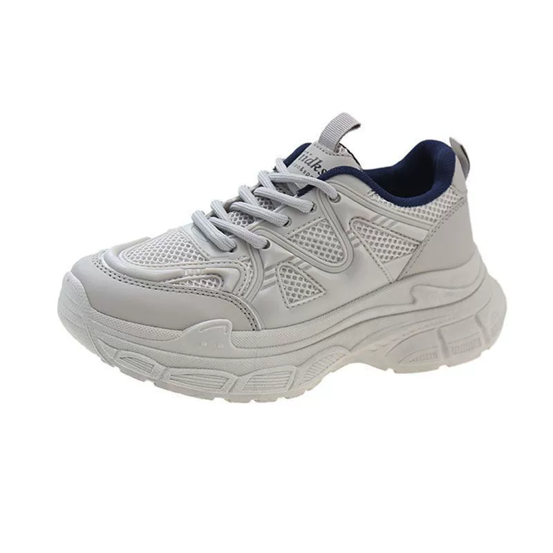 Женские кьюбовые кроссовки Dad Shoes, сетчатый верх, массивная подошва, повседневные спортивные кроссовки, размеры 35–40