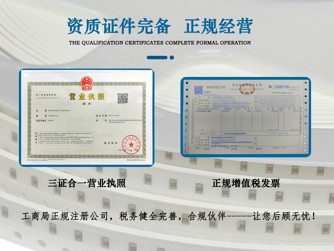 商品描述,资质证件完备