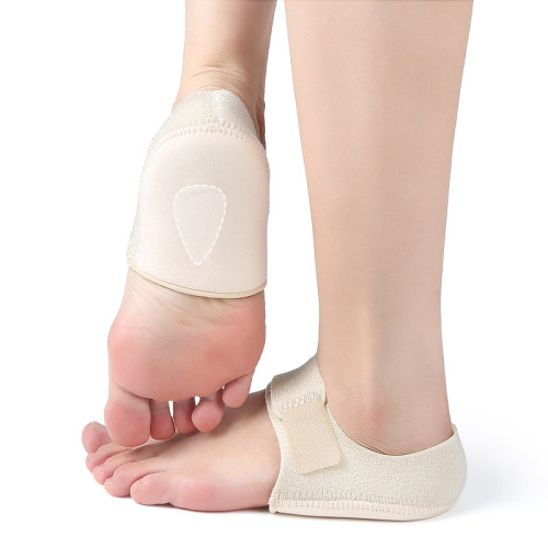 Factory Direct Adjustable Heel Pad Adjustable Gel Protective Socks Relieving Pressure Pain Relief Velcro Heel Cover