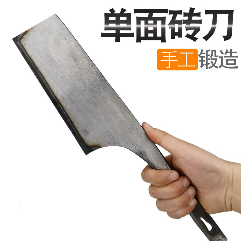 厂家直销单面砖刀淬火把柄多用瓦刀砌刀砌砖刀瓦工泥刀五金工具-阿里巴巴