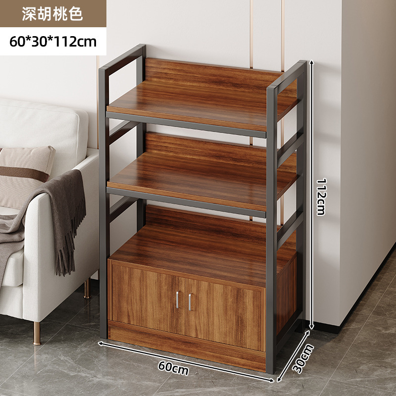 Armario Armario Armario de almacenamiento de sala de estar de piso a techo Estante de almacenamiento de gran capacidad Junto al sofá Estantería sugeridas de varios pisos Estantería corta