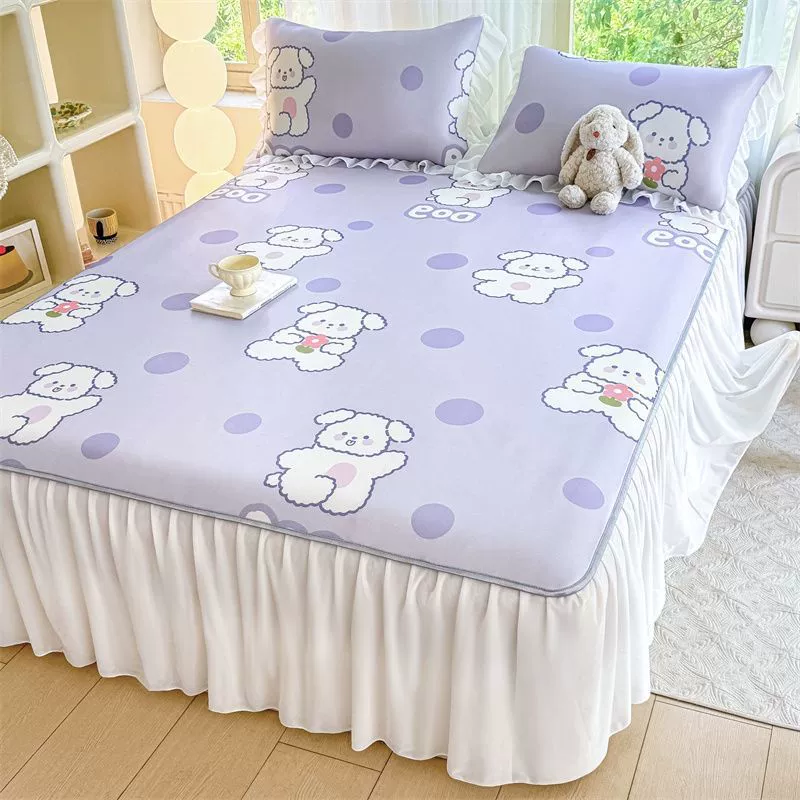 Mat, summer duvet, summer silk set, 4 piece set