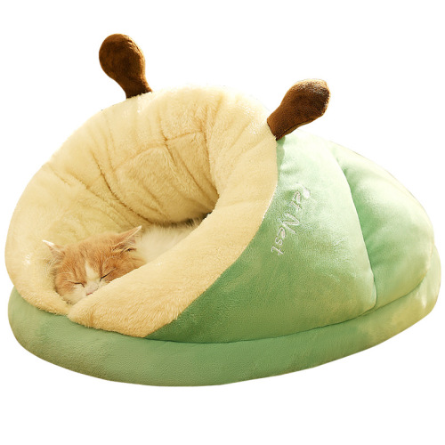 New pet kennel winter cat and dog slipper kennel cat kennel kennel warm plus velvet thickened small dog kennel