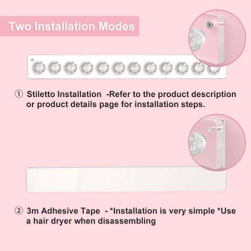 Foreign Trade Transparent Acrylic Necklace Storage Rack Jewelry Rack Chain Bracelet Room Organizing Display Rack Display Rack