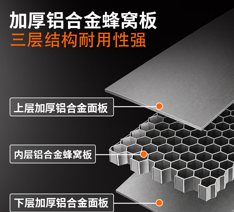 Aluminum alloy hard shell roof tent, triangular lightweight outdoor camping rainproof car tent