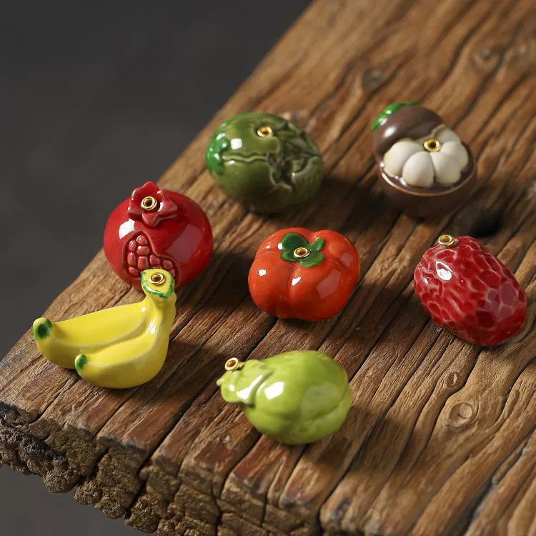 Керамическая имитация ручной работы фруктовый аромат ладан ладан творческая украшение