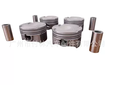 Piston, piston ring, piston pin piston G4FJ