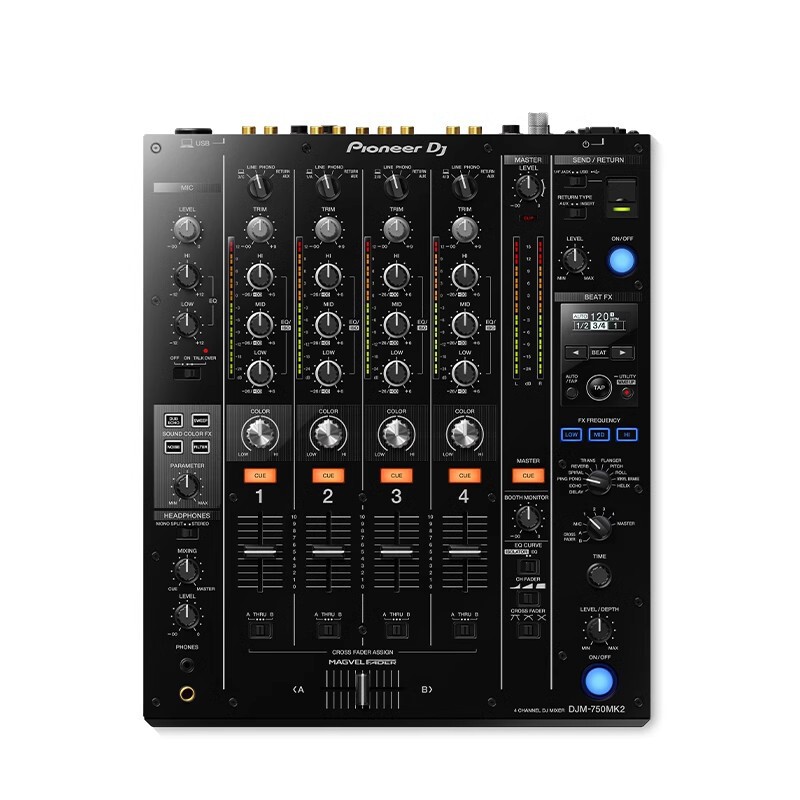 Pioneer/Pioneer DJM-750MK2 Four-way Mixer Built-in Sound Card Rekordbox Disc Software