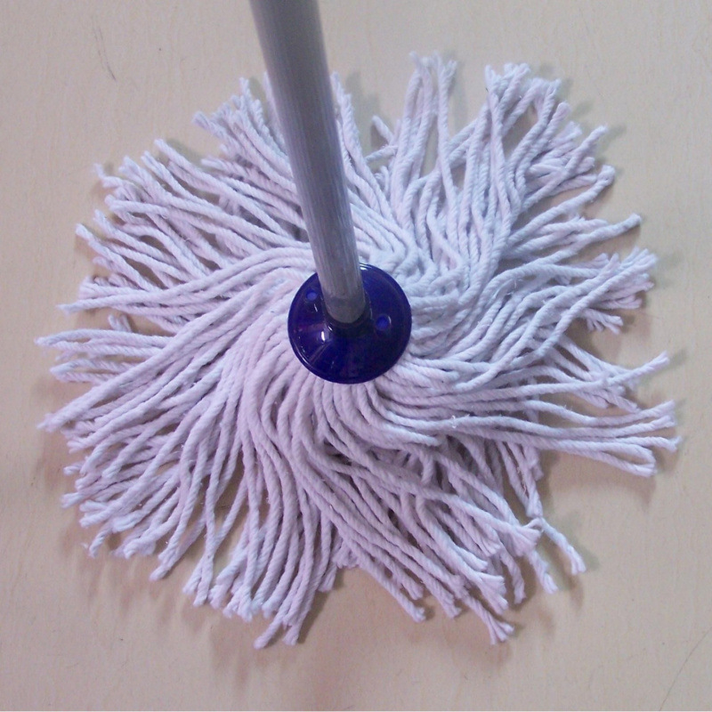 algodón blanqueado reemplazo de la cabeza de la fábrica de trapos domésticos más especificaciones de alta calidad al por mayor fabricantes de comercio exterior