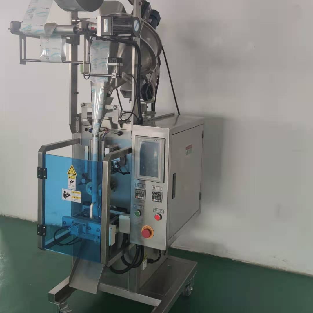 白咖啡三边四边封粉末背封包装机 立式咖啡计量包装机