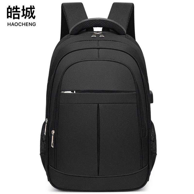 Mochila Oxford para hombres recargables USB al por mayor transfronteriza 2024 nueva mochila para computadora de gran capacidad para viajes de negocios