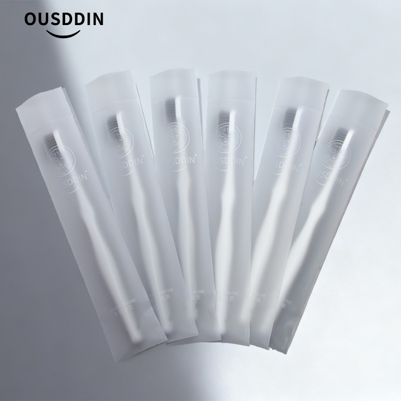 Star Hotel Supplies Soft Film Bag Wide-Head Brush Disposable Full Set B&B Home Hospitality Toiletry Care Set