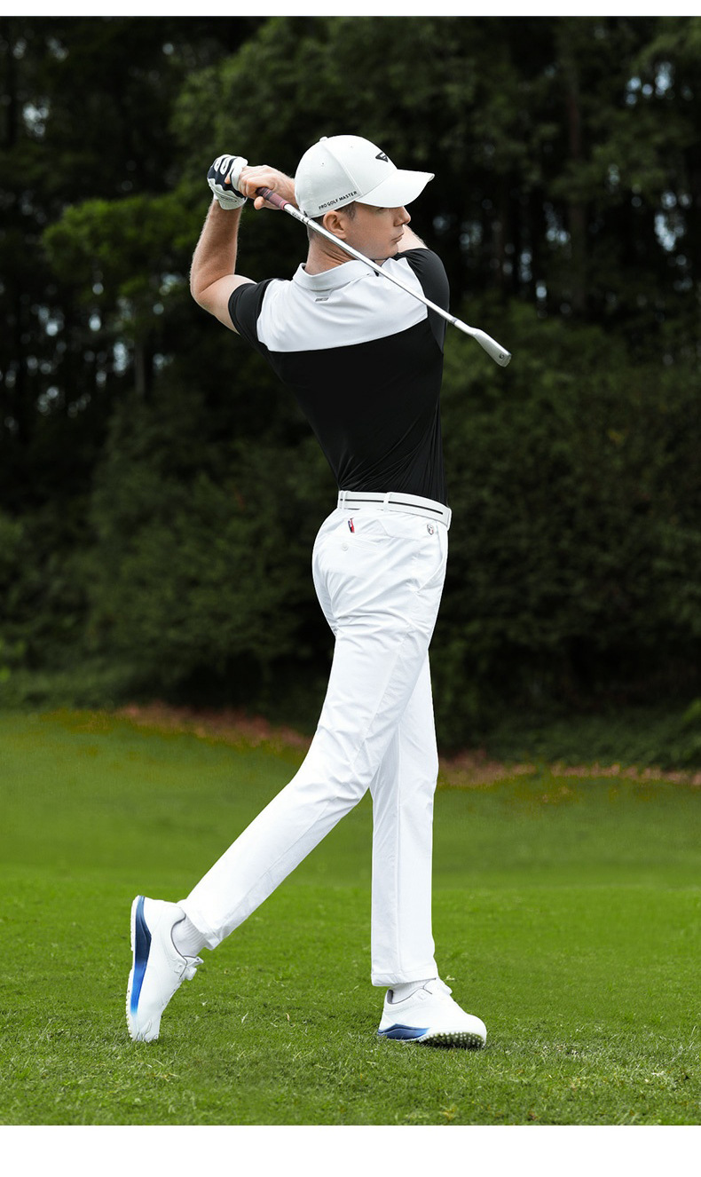 Áo polo golf nam tay ngắn PGM thoáng khí, nhanh khô hút ẩm — KUZ182-Quần Xanh pha lê Băng, YF679-Áo màu xanh nhạt (lỗ thông hơi sau lưng), YF679-Áo đen (lỗ thông hơi sau), KUZ182-Quần Đen chi tiết 20