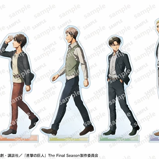 【10周年限定】 进击的巨人 亚克力立牌 日版 兵长 艾伦