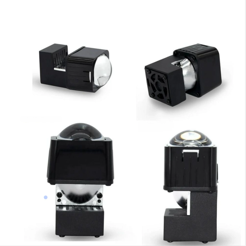 LED bifocal lens 1.5 module high beam 55W low beam 45W super bright car and motorcycle modified headlights