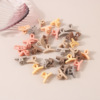 Small crab pin, cute hairgrip, brand hairpins, hair accessory, flowered, wholesale