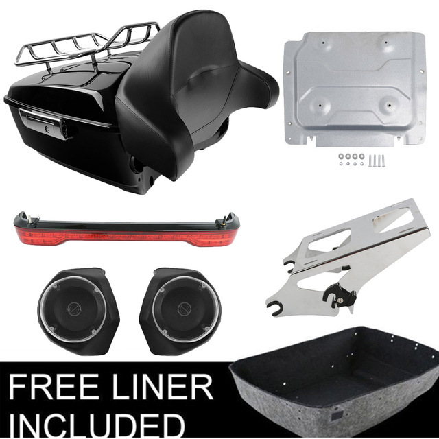 Motorcycle Accessories Suitable for Harley-Davidson Road Glide, Road King, Dual-Light Models, and High-End Tail Boxes