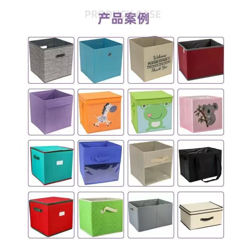 Caja de almacenamiento de ropa Caja de almacenamiento de tela no tejida Caja de almacenamiento de ropa Caja de almacenamiento de pantalones Caja de almacenamiento de artículos domésticos