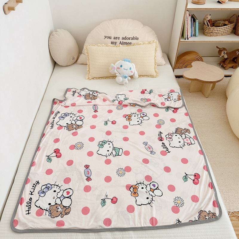 Children's cartoon knitted cute duvet for baby