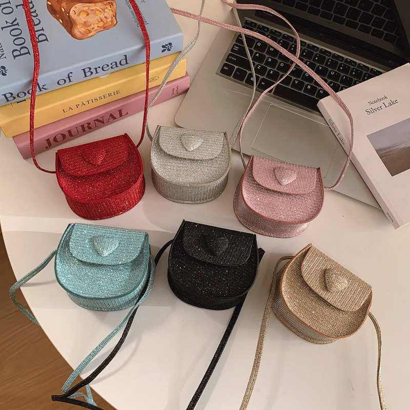 Nuevas bolsas para niños transfronterizas, mini bolsas de mochila dulce, bolsas de hombro de moda de color sólido para niños y niñas