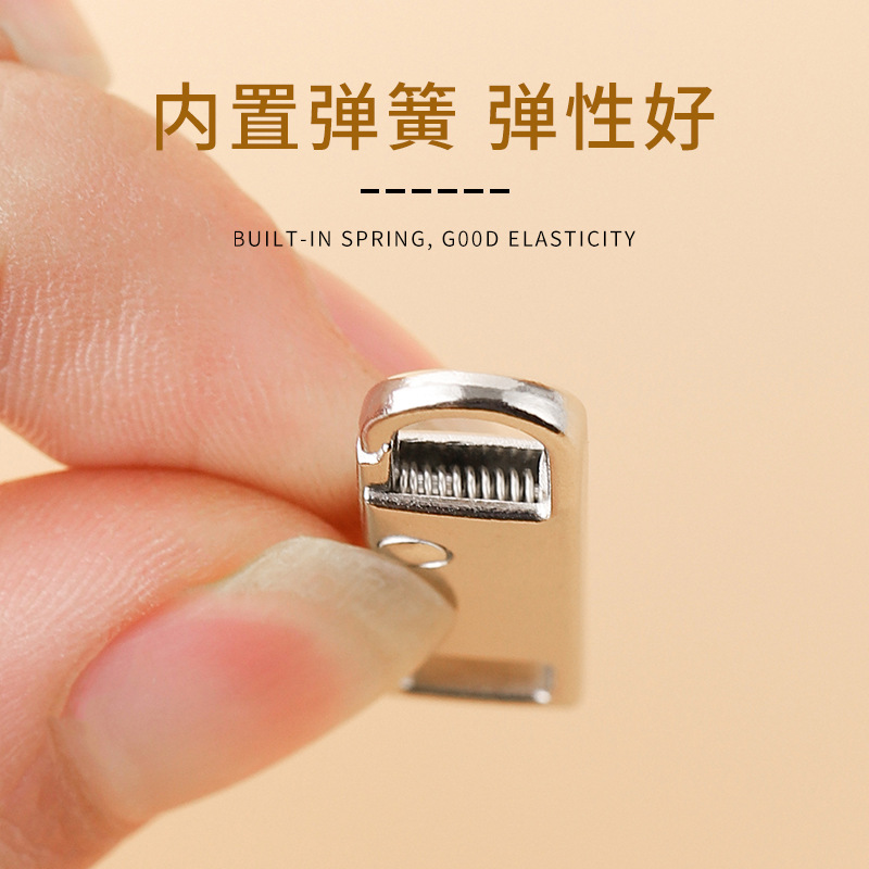 Removable pull-out down jacket jacket bag universal zipper head buckle repair pendant zipper head universal accessories