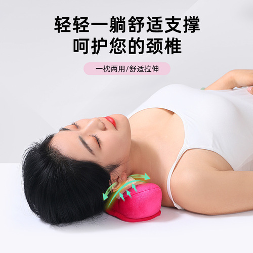 New shoulder and neck massage cervical vertebra pillow multifunctional memory foam pillow waist back cushion indoor yoga stress relief cushion