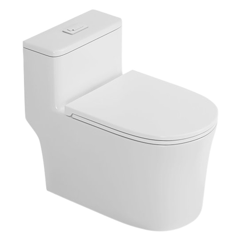 Flush inodoro ordinario inodoro hogar sifón Hotel ingeniería decoración nueva fábrica al por mayor ahorro de agua mudo