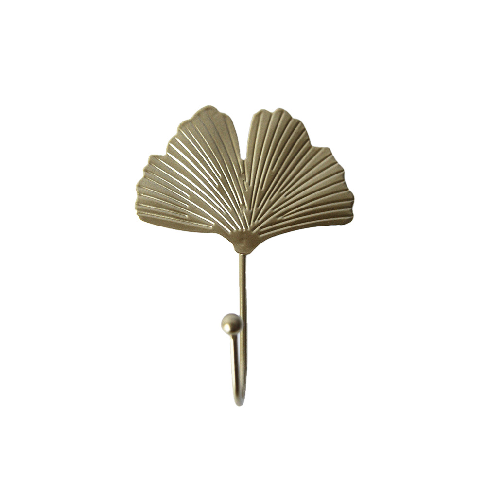 Luz de lujo nórdico hierro gancho hogar pasillo pared colgante abrigo gancho clave gancho creativo pared decoración colgante