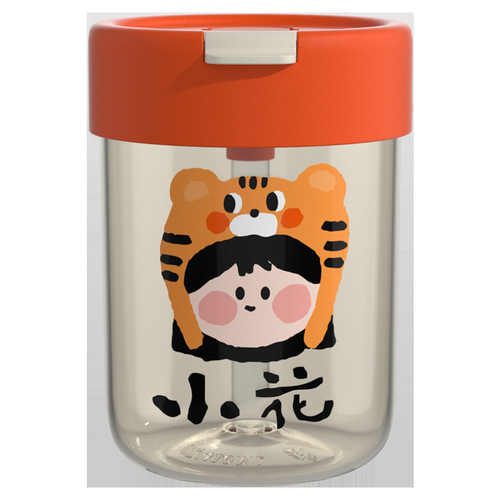 Internet celebrity plastic water cup for students, good-looking summer gift, children's sippy cup, portable coffee cup for girls