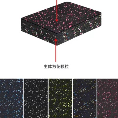 健身房环保无异味器械减震垫跑步机家用隔音地胶垫学校功能性垫子|ru