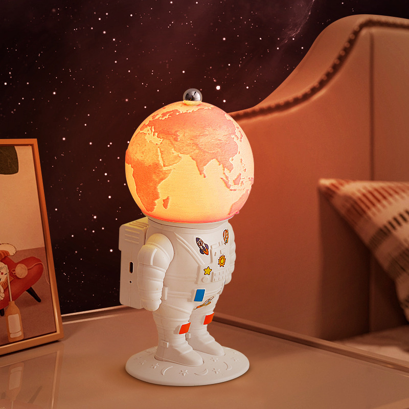 Astronaut Moon Rechargeable Desk Lamp Dormitory Bedside Lamp Bedroom Spaceman Night Light Led Lamp Moon Dimmable Astronaut Moon Rechargeable Desk Lamp Dormitory Bedside Lamp Bedroom Spaceman Night Light Led Lamp Moon Dimmable
