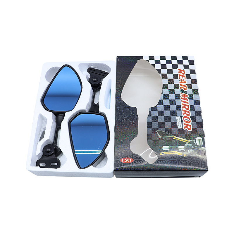 Moxin Is Suitable for Imitation Racing Motorcycles Cbr Gsx250R Gsxr Modified Rearview Mirror Cross-Border Sports Car Reflector