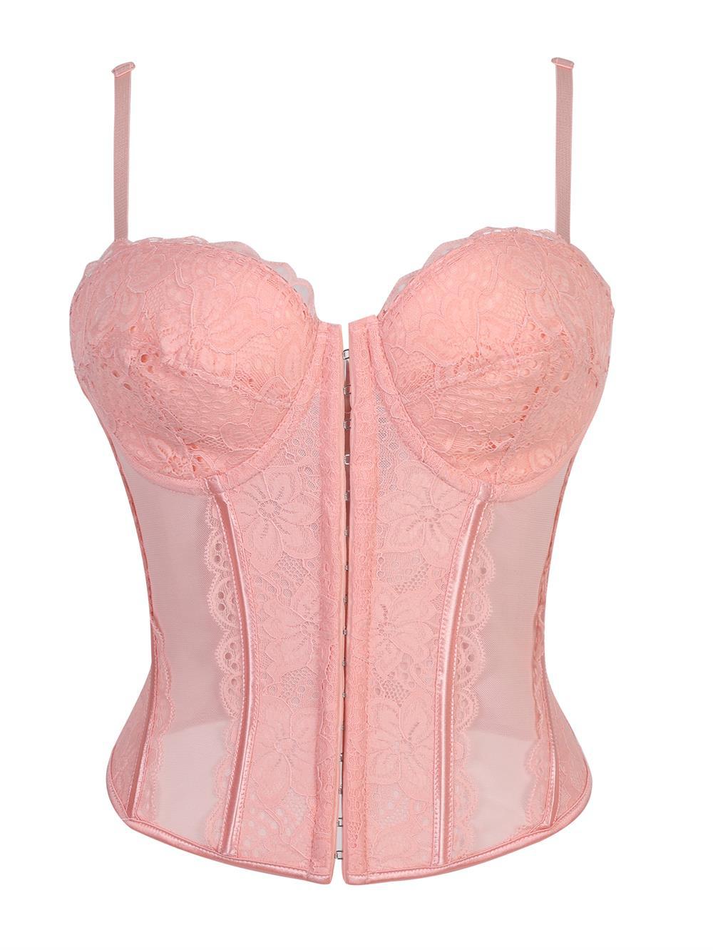 Europa y los Estados Unidos comercio exterior chaqueta de encaje sexy malla perspectiva hueso de pescado cintura de cintura de cintura de cintura trajes de molde transfronterizos