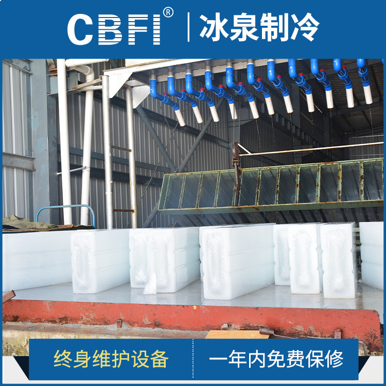 Guangzhou Ice Spring Nissan 1-100 Ton Ice Brick Machine Large Industrial Ice Maker Fishing Boat Seawater Preservation Cooling