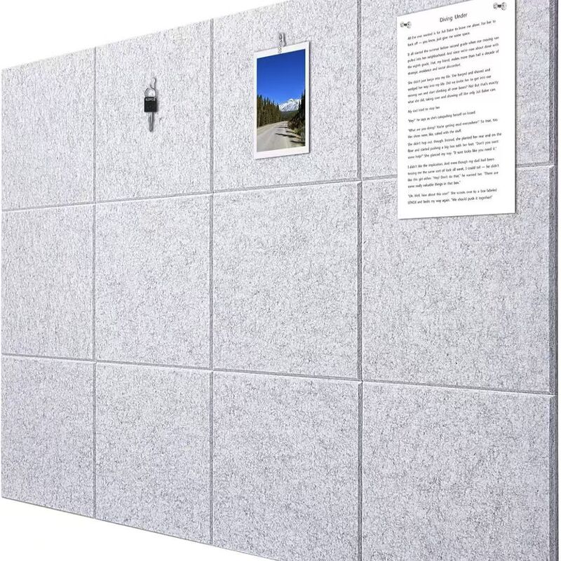 Cross-Border Supply of Polyester Fiber Sound-Absorbing Panels, Felt Panels, Wall Stickers, Message Boards, Square Photo Walls, Adhesive-Backed Self-Adhesive